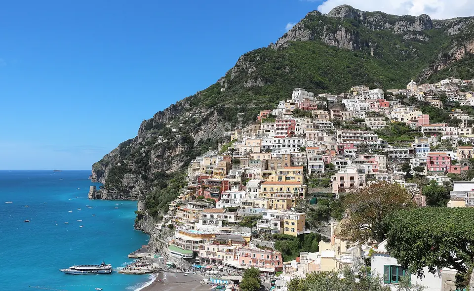 Positano, na costa Amalfitana